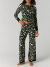 Soft Season Sweater Set in Green Combo