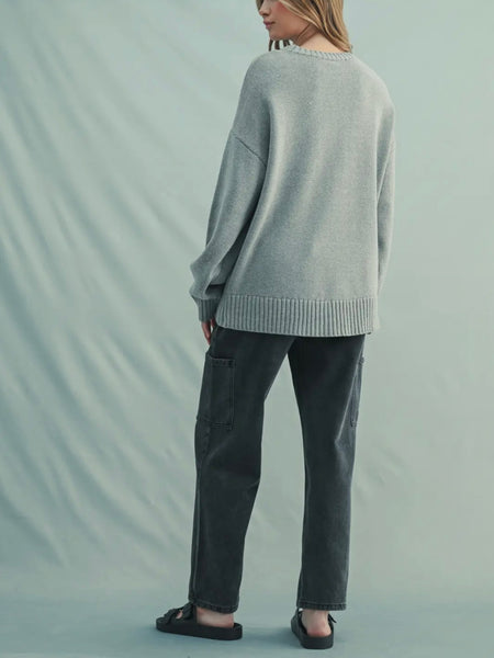 Mr. Bear Sweater in Grey