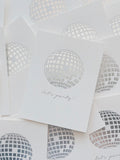 Disco Ball Birthday Card