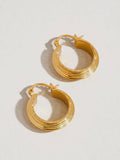 Irving Textured Hoops