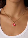 Love U Coin Necklace