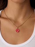 Love U Coin Necklace