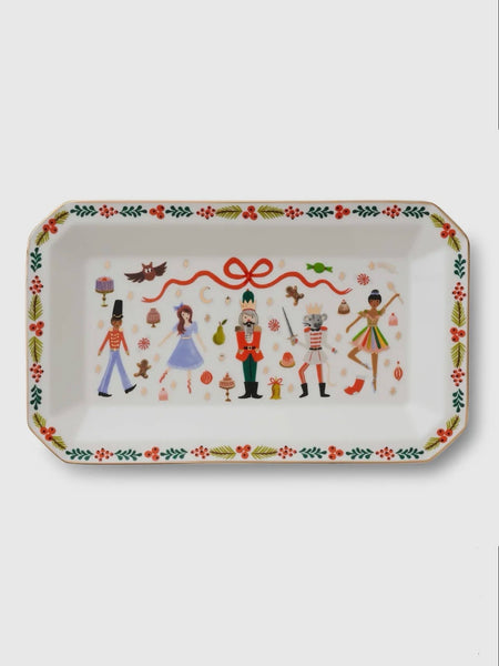 Nutcracker Large Porcelain Catchall Tray