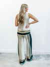 Border Stripe Tank in Natural Desert