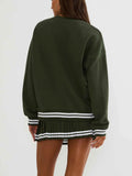 Devyn Oversized Sweatshirt in Shaded Spruce