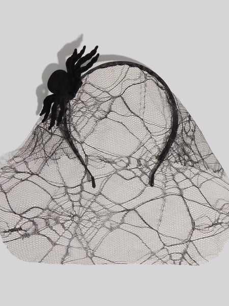 Veil Headband in Spiderweb