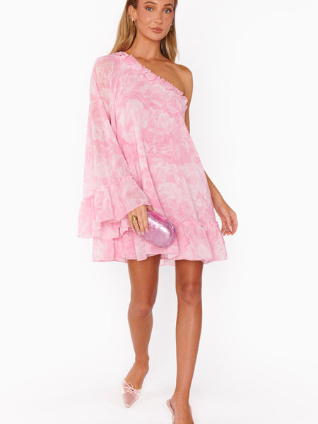 Wonder Mini Dress in Sweet Pink