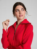 AirEssentials Half Zip Dress in Spanx Red