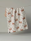 Winter Reindeer Luxe Kitchen Towel
