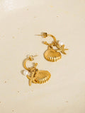 Marlene Shell & Star Earring