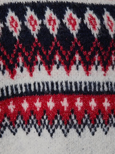 Nordic Nomad Sweater in White