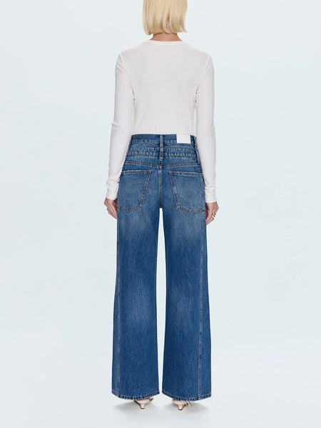 Caleb Stacked Jean in Echo