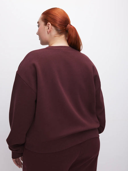 Brushed Fleece Graphic Crew Sweatshirt Los Angeles