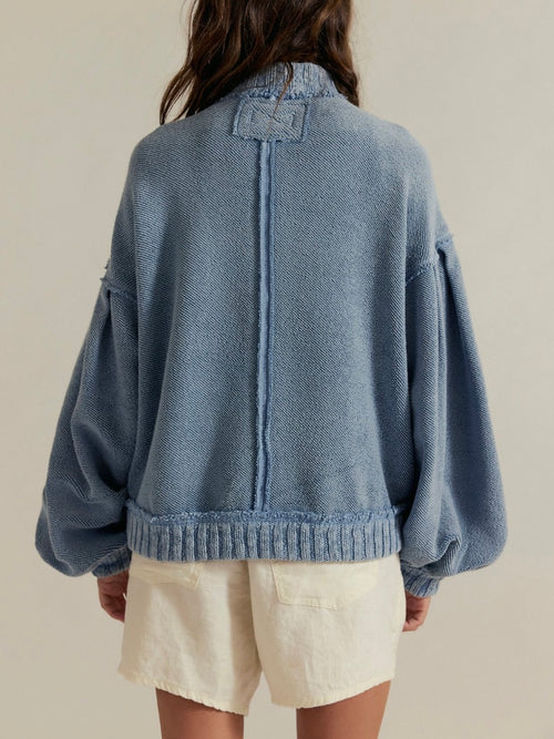 Cute In This Cardi in Dusty Blue