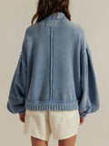Cute In This Cardi in Dusty Blue