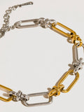 Matin Two Tone Chain Bracelet