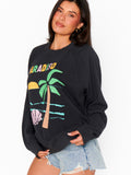 Simon Pullover in Paradiso Graphic Knit