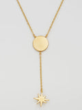 Sun Lariat Necklace