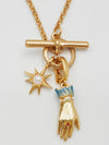 Palm Of Your Hand Pearl Toggle Necklace