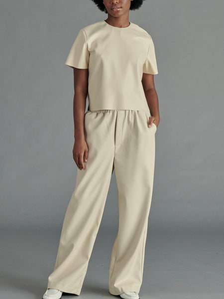 Gilda Pant in Bone