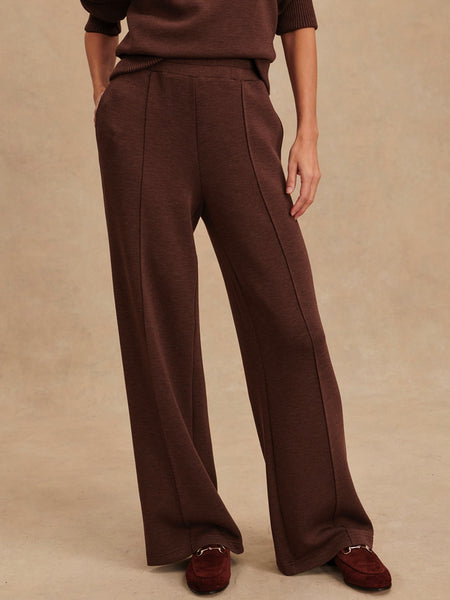 Coco Stripe Cardi in Brown