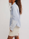 Annie Babydoll Top in Ivory Combo