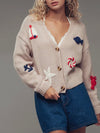 You're A Life Saver Cardi in Taupe