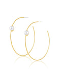 Belize Pearl Hoops