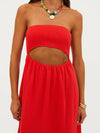 Yula Reversible Dress in Hot Haze