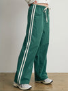 Down To Earth Stripe Pant in Green