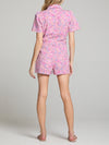 Adriana Romper in Azalea