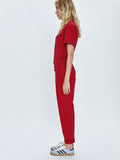 Grover Jumpsuit in Rouge