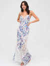 Josalyn Maxi Dress in Blue