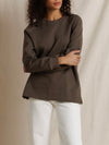 Sevilla Oversized Raglan in Dark Olive