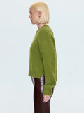 Adina Sweater in Pea Green