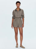 Archie Romper in Soft Moss