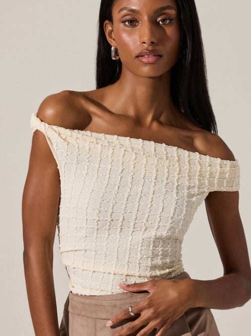 Lindy Top in Cream