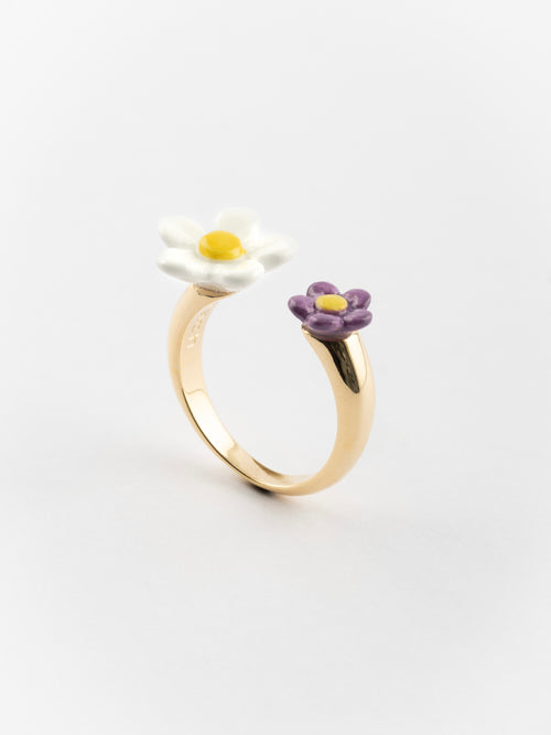 Flower Candy Face to Face Ring
