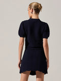 Perrine Cardigan in Navy