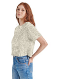 Cressa Sequin Top in Ivory