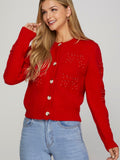 Throw Some Bows Sweater in Red