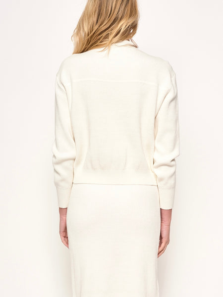 Janessa Cardigan in Ivory