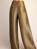 Pedal To The Metal(lic) Pant in Olive