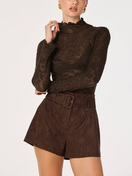 Kyra Top in Truffle