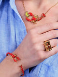 Lobster Boil Hinged Cuff