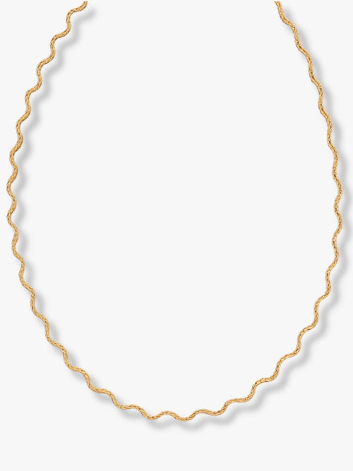 Ondina Wave Chain Necklace
