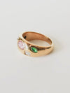 Leo Multicolor Gem Ring