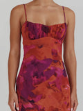 Harvest Moon Maxi Dress in Dark Rose