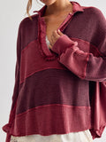 Blake Rugby Thermal in Pink Combo