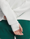 Kirsi Half Zip Midlayer in White & Forest